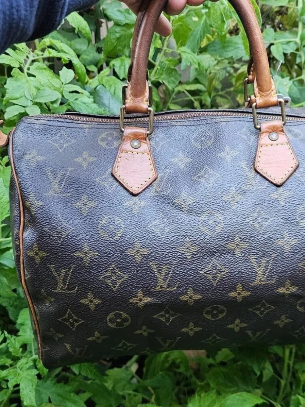 Louis Vuitton speedy 30 tote bag AUTHENTIC - Picture 15 of 16
